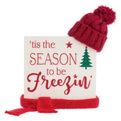 Tis The Season Block Sign