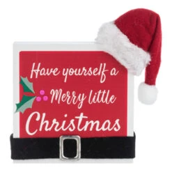 Merry Little Christmas Block Sign