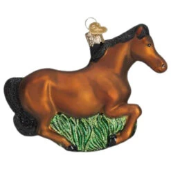 Old World Christmas - Brown Mustang Ornament