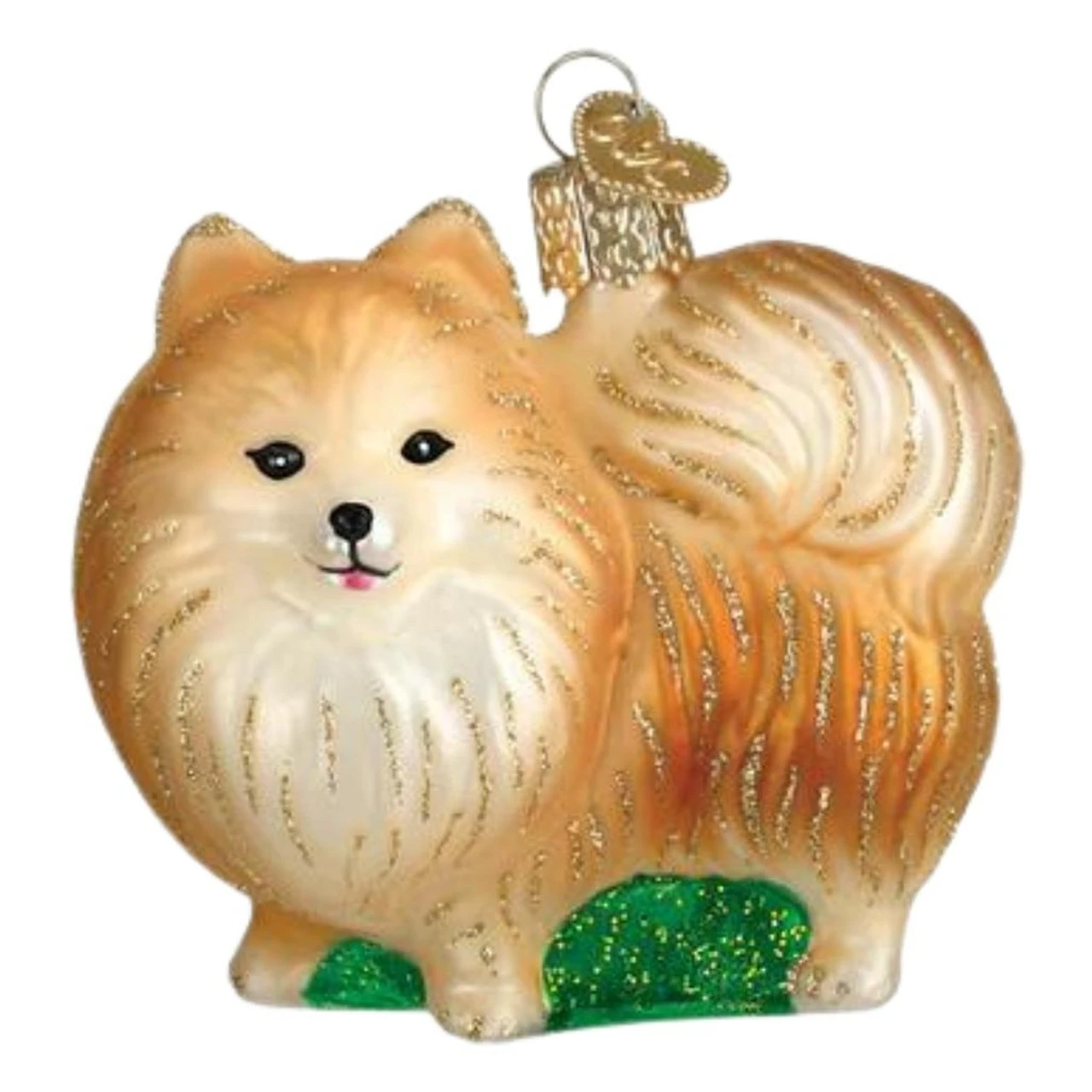 Old World Christmas - Standing Pomeranian Ornament 1 Old World Christmas - Standing Pomeranian Ornament