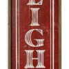 Sleigh Rides Standing Wood Sign