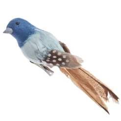 Kurt Adler Blue Chickadee Clip-On Ornament