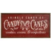 Kringle Candy Co. Wooden Sign