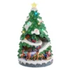 Kurt Adler Battery Operated Lighted Musical Christmas Tree With A Moving Train