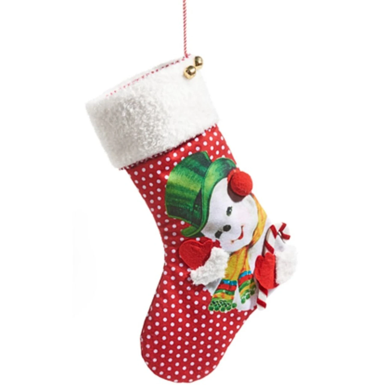 Retro Snowman Stocking 1 Retro Snowman Stocking