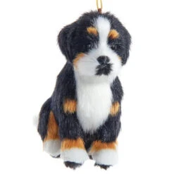 Kurt Adler Furry Bernese Mountain Dog Ornament