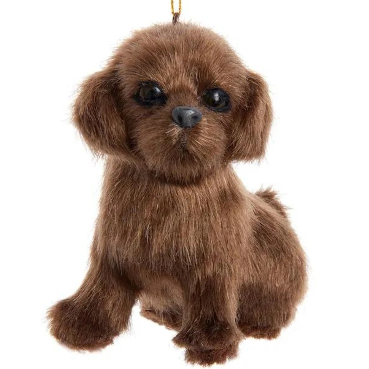 Kurt Adler Furry Brown Labrador Retriever Dog Ornament 1 Kurt Adler Furry Brown Labrador Retriever Dog Ornament