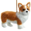 Kurt Adler Furry Corgi Dog Ornament