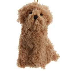 Kurt Adler Furry Doodle Dog Ornament
