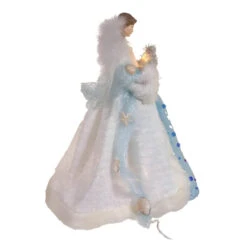 Kurt Adler 14in Lit Coastal Beach Angel Treetop -Christmas Loft Shop 14 22 Lit Coastal Beach Angel Treetop right 06649.1714565731