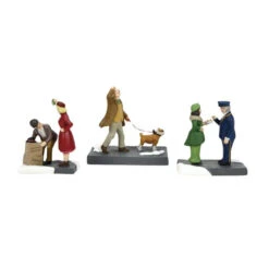 Department 56 - Christmas In The City - Friends & Neighbors Set Of 3