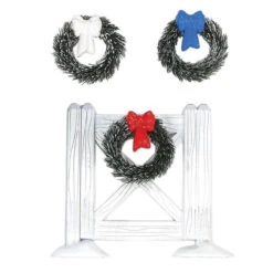 Department 56 - White Crossbuck Fence Set Of 5 -Christmas Loft Shop 183631 2 25420.1737066314