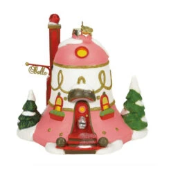 Department 56 - North Pole Village - Belle's Ornament House