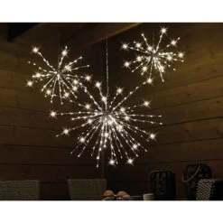 Lumineo 160 LED Warm White Flashing 27" Polestar Silver Wire -Christmas Loft Shop 1 780299 2 rev 21571.1543867867