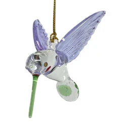 Purple Hummingbird Ornament -Christmas Loft Shop 1 Purple humming bird4 01626.1720627190