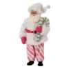 Soo Sweet Small Santa Holding Candy Cane Figurine
