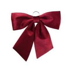 Red Polyester Bow
