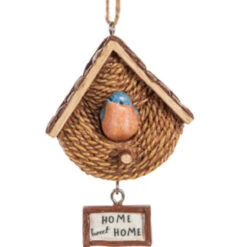 Home Sweet Home Birdhouse Ornament
