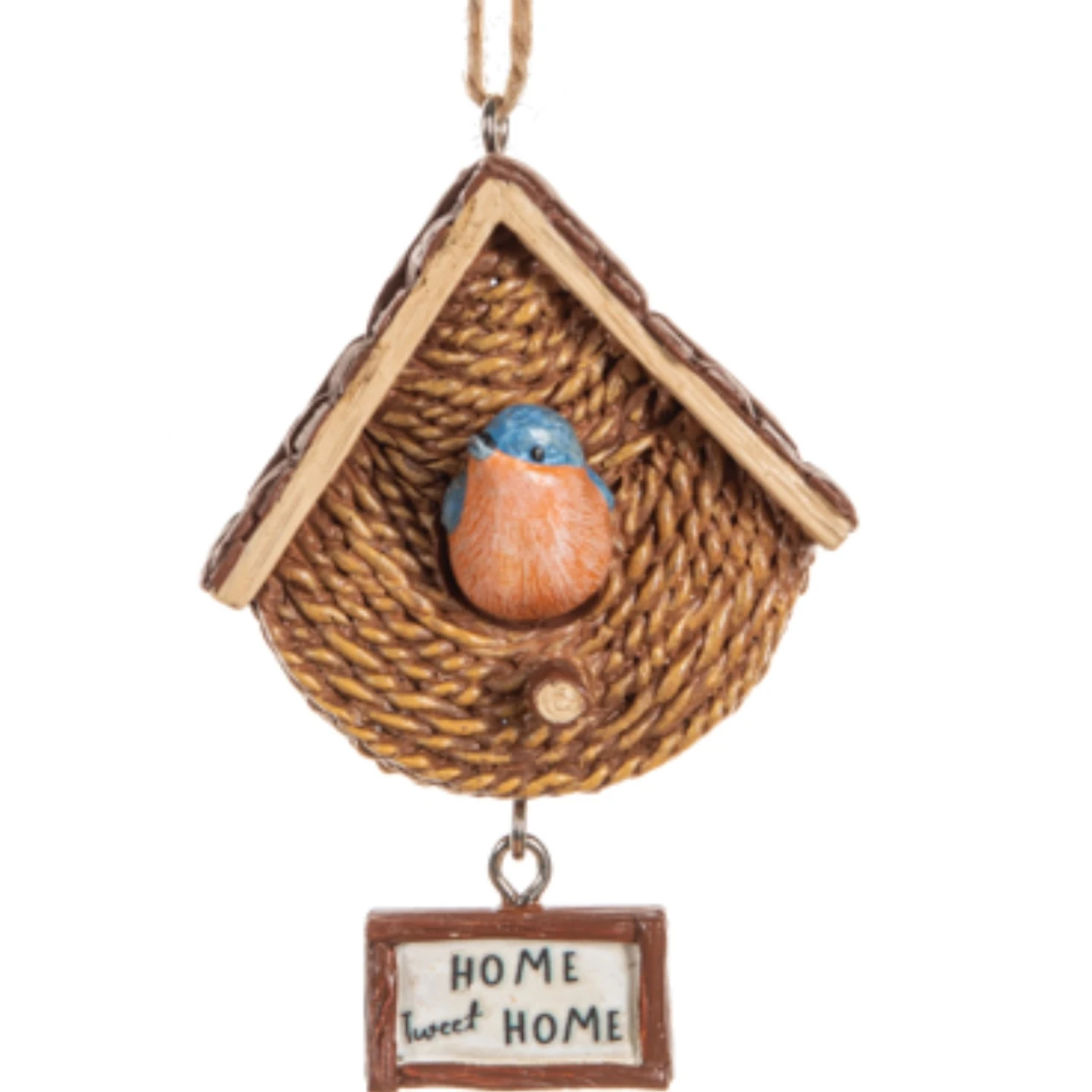 Home Sweet Home Birdhouse Ornament 1 Home Sweet Home Birdhouse Ornament