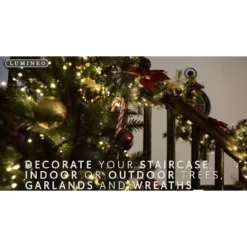 Lumineo 500 LED Warm White Compact Lights Transparent Wire -Christmas Loft Shop 2 lumineo compact warm 1000 DONE 5 27629.1543509325