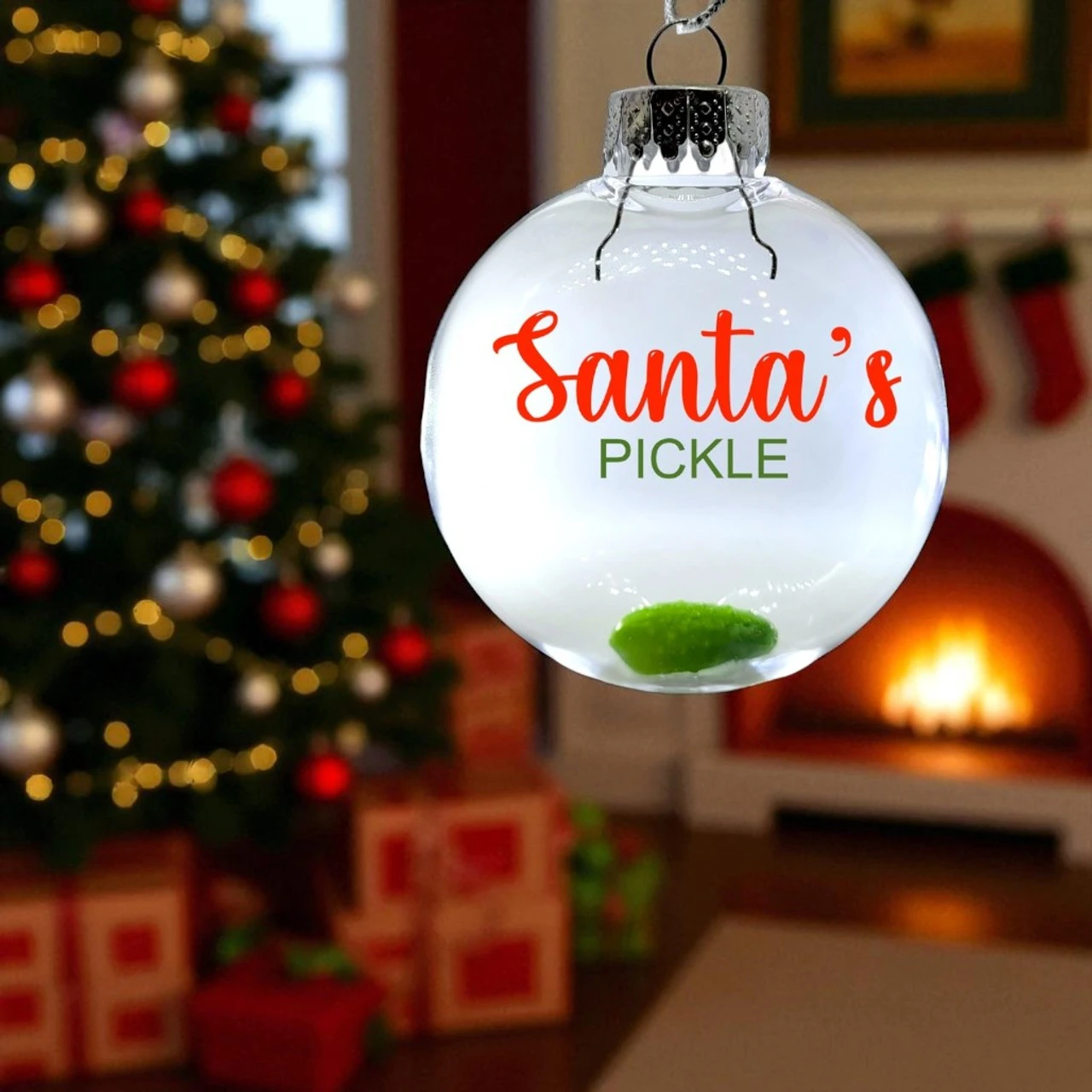 Santa’s Pickle Ornament 2 Santa’s Pickle Ornament - Image 2