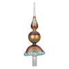 Glass Rainbow Finial Tree Topper