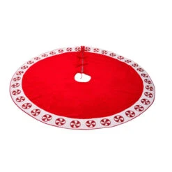 60 Inch Peppermint Tree Skirt