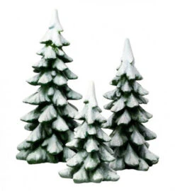 Department 56 - Winter Pines Set Of 3