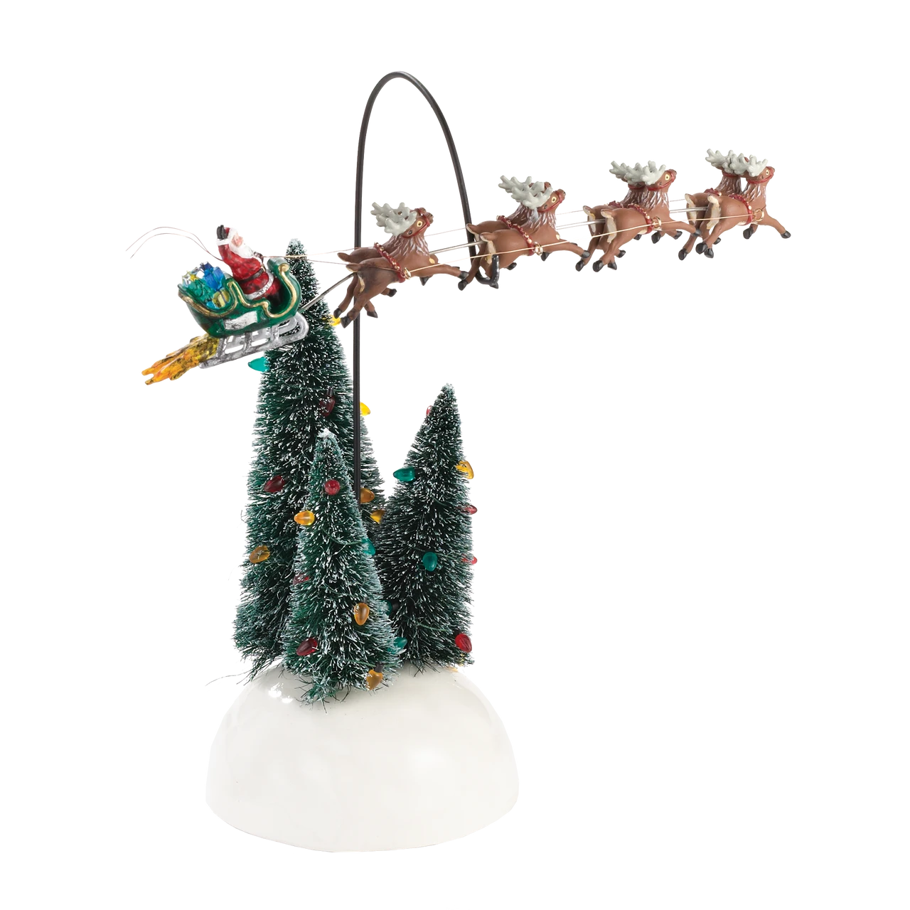 Department 56 - Original Snow Village - National Lampoon's Christmas Vacation - Flaming Sleigh 1 Department 56 - Original Snow Village - National Lampoon's Christmas Vacation - Flaming Sleigh