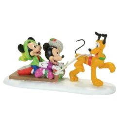 Department 56 - Mickey Village - Pluto's Toboggan Ride