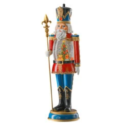LED Nutcracker Globe