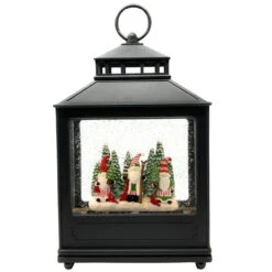 Gnomes In Forest Lit Water Lantern 22