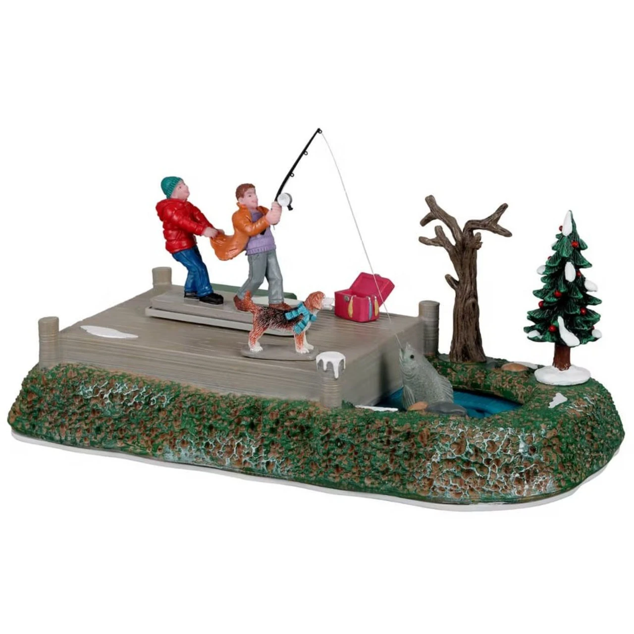 Lemax - Too Big A Catch 1 Lemax - Too Big A Catch