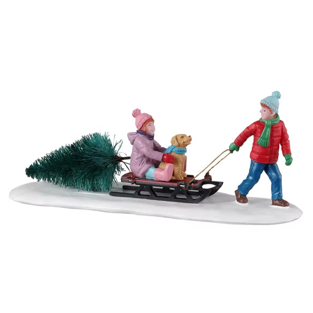 Lemax - Bringing Home Our Tree 1 Lemax - Bringing Home Our Tree