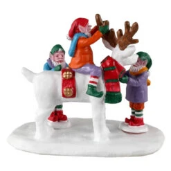 Lemax - Reindeer Snowman 6 Lemax - Reindeer Snowman -Christmas Loft Shop 463629 Lemax Reindeer Snowman right 31197.1677003738