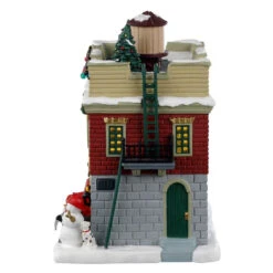 Lemax - Casey St. Firehouse 51 -Christmas Loft Shop 465044 Lemax Casey St. Firehouse 51 left 58222.1677000754
