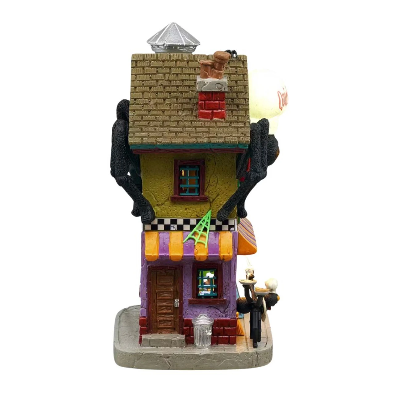 Lemax - Spooky Town - Quick-Bite Spider Diner 2 Lemax - Spooky Town - Quick-Bite Spider Diner - Image 2