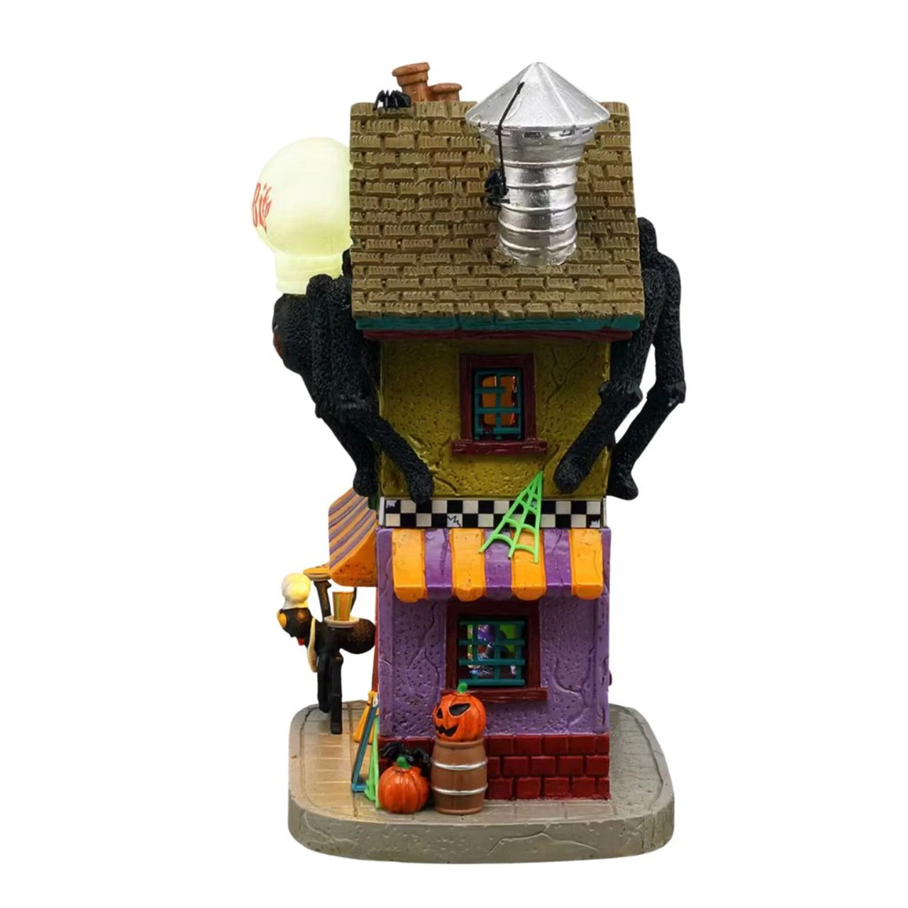 Lemax - Spooky Town - Quick-Bite Spider Diner 3 Lemax - Spooky Town - Quick-Bite Spider Diner - Image 3