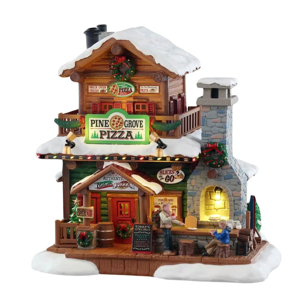 Lemax - Pine Grove Pizza 1 Lemax - Pine Grove Pizza