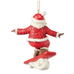 Jim Shore - Heartwood Creek - Snowboarding Santa Ornament 9 Jim Shore - Heartwood Creek - Snowboarding Santa Ornament -Christmas Loft Shop 517011 4 41742.1746544221