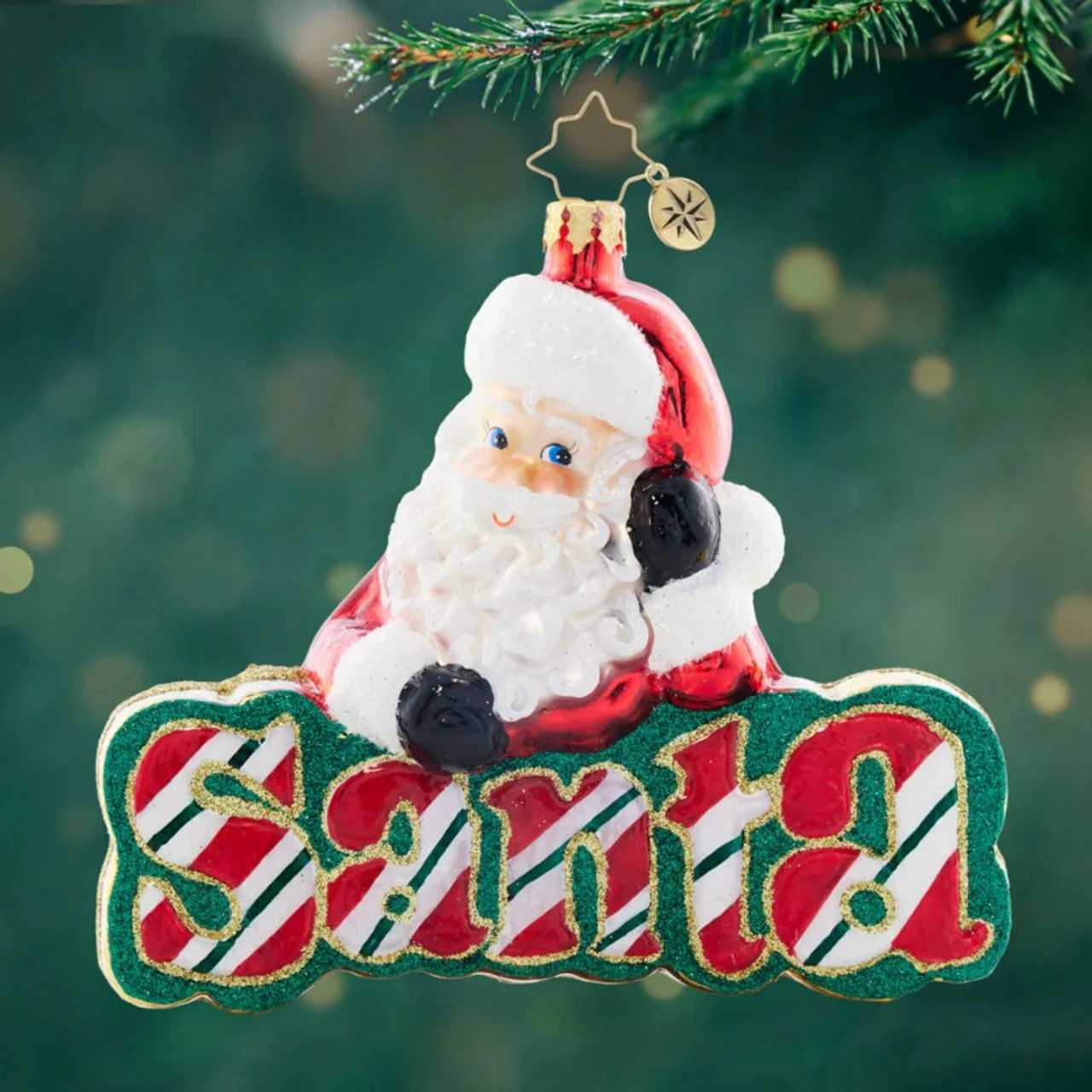 What's In A Name Santa? Ornament 2 What's In A Name Santa? Ornament - Image 2