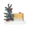 Department 56 - Cardinal Christmas Bench
