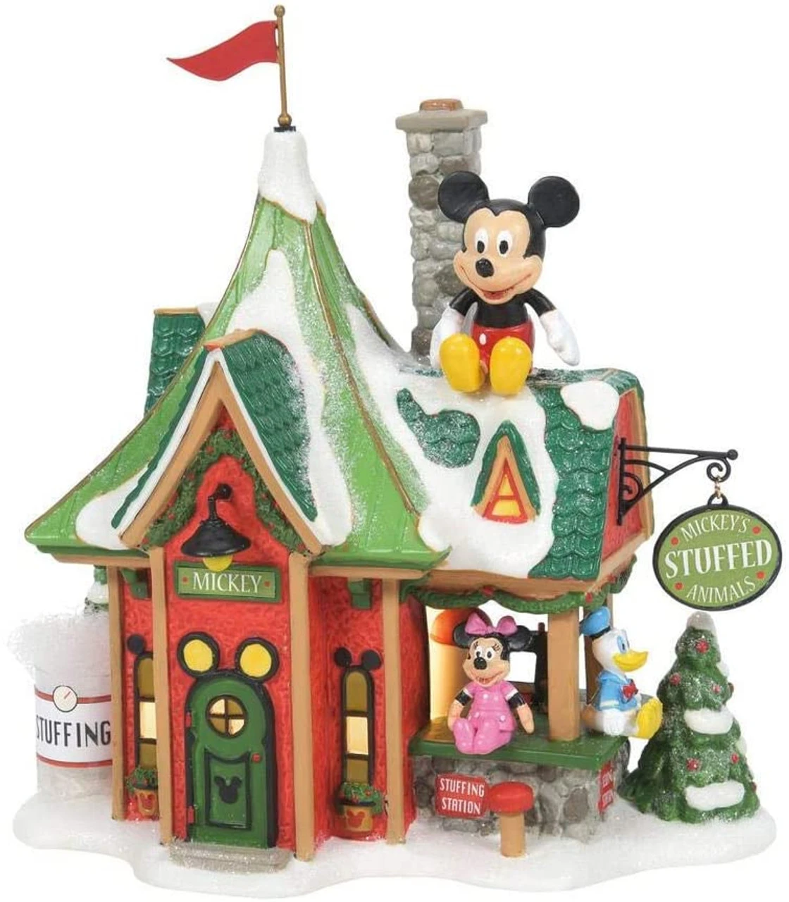 Department 56 - North Pole - Mickey's Stuffed Animals 1 Department 56 - North Pole - Mickey's Stuffed Animals