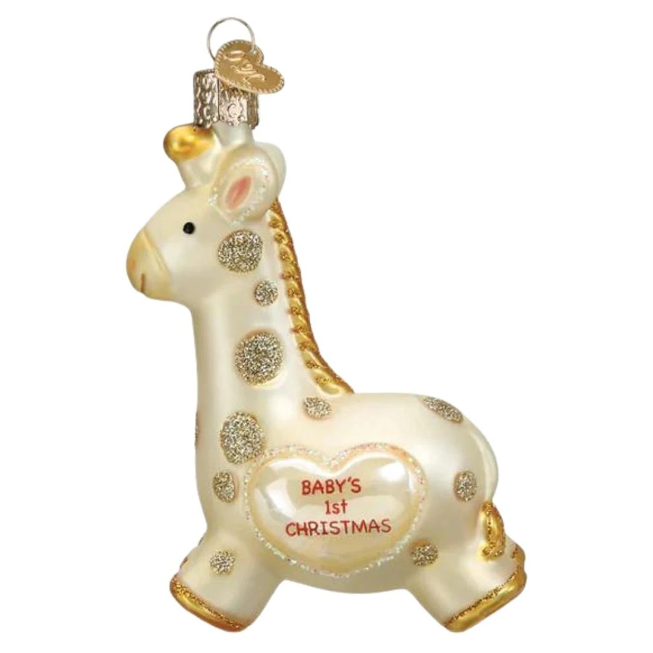 Old World Christmas - Baby's 1st Christmas Giraffe Ornament 1 Old World Christmas - Baby's 1st Christmas Giraffe Ornament