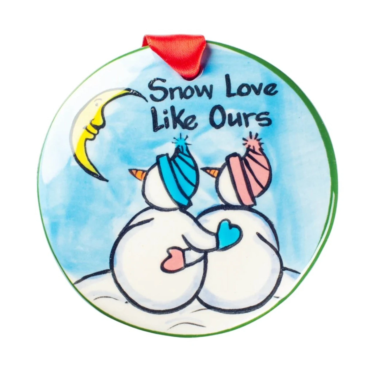 The Nola Watkins Collection Snow Love Like Ours Ornament 1 The Nola Watkins Collection Snow Love Like Ours Ornament