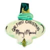 Nola Watkins Merry & Married Hand Painted Ornament