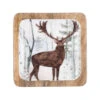 Woodland Buck Wood Trinket Tray