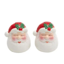 Charming Santa Claus Salt And Pepper Shakers Set