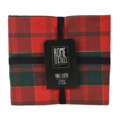 Red And Green Cloth Tablecloth