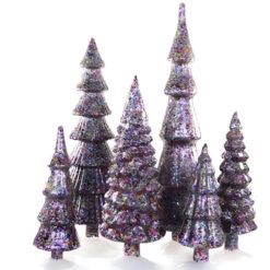 Confetti Trees Set Of (6)